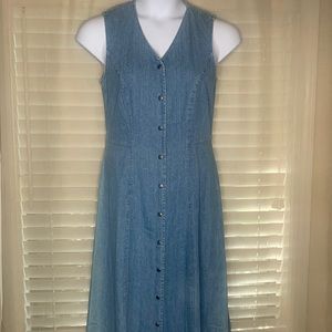 Anne Klein Denim Dress Size 6
